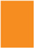 Tangerine Flat Paper 4 1/2 x 6 1/4 - 50/Pk