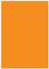 Tangerine Flat Paper 4 1/4 x 6 - 50/Pk