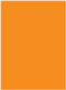 Tangerine Flat Paper 5 1/2 x 7 1/2 - 50/Pk