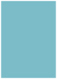 Textured Aquamarine Flat Paper 5 1/4 x 7 1/4 - 50/Pk