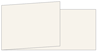 Beige Fold Away Invitation 4 x 9 1/4 - 25/Pk