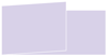 Purple Lace Fold Away Invitation 4 x 9 1/4 - 25/Pk