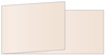 Nude Fold Away Invitation 4 x 9 1/4 - 25/Pk