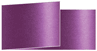 Purple Silk Fold Away Invitation 4 x 9 1/4 - 25/Pk