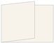 Beige Fold Away Invitation 5 x 7 - 25/Pk