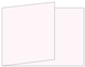 Light Pink Fold Away Invitation 5 x 7 - 25/Pk