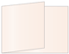 Coral metallic Fold Away Invitation 5 x 7 - 25/Pk