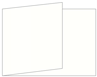 White Pearl Fold Away Invitation 5 x 7 - 25/Pk