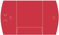 Red Pepper Single Panel Folders (9 x 12) 10/Pk