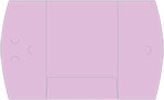 Purple Lace Single Panel Folders (9 x 12) 10/Pk