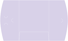 Purple Lace Single Panel Folders (9 x 12) 10/Pk
