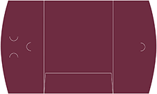 Wine Single Panel Folders (9 x 12) 10/Pk