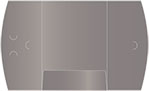 Ash Single Panel Folders (9 x 12) 10/Pk