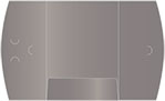 Ash Single Panel Folders (9 x 12) 10/Pk
