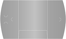 Ash Single Panel Folders (9 x 12) 10/Pk
