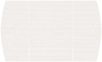 Linen N. White Single Panel Folders (9 x 12) 10/Pk