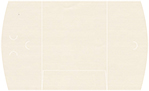 Linen Baronial Ivory Single Panel Folders (9 x 12) 10/Pk