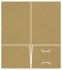 Natural Kraft Pocket Folder 9 x 12 - 10/Pk