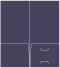 Navy Pocket Folder 9 x 12 - 10/Pk