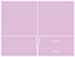 Purple Lace Pocket Folder 5 3/4 x 8 3/4 - 10/Pk