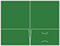Verde Pocket Folder 5 3/4 x 8 3/4 - 10/Pk
