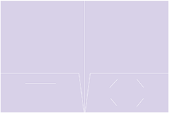 Purple Lace Pocket Folder 9 x 12 - 10/Pk