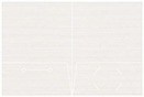 Linen N. White Pocket Folder 9 x 12 - 10/Pk