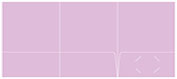 Purple Lace 3 Pocket Folder 9 x 12 - 10/Pk