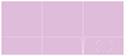 Purple Lace 3 Pocket Folder 9 x 12 - 10/Pk