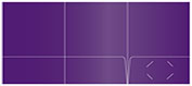 Purple 3 Pocket Folder 9 x 12 - 10/Pk