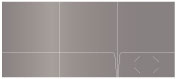 Ash 3 Pocket Folder 9 x 12 - 10/Pk