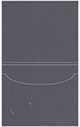 Linen Charcoal Capacity Folders Style A (8 3/4 x 11 1/4) 10/Pk