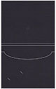 Linen Black Capacity Folders Style A (8 3/4 x 11 1/4) 10/Pk