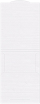 Glossy White Capacity Folders Style B (12 1/4 x 9 1/4) 10/Pk