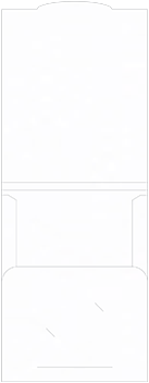 Felt Bright White Capacity Folders Style B (12 1/4 x 9 1/4) 10/Pk