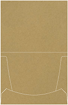 Natural Kraft Document Portfolios Style A (8 3/4 x 11 1/4) 10/PK