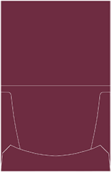 Wine Document Portfolios Style A (8 3/4 x 11 1/4) 10/Pk