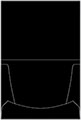 Black Document Portfolios Style A (8 3/4 x 11 1/4) 10/PK