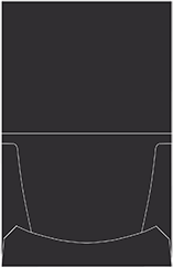 Black Document Portfolios Style A (8 3/4 x 11 1/4) 10/Pk