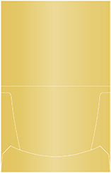 Gold Document Portfolios Style A (8 3/4 x 11 1/4) 10/Pk