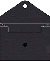 Linen Black String-Tie Portfolios (9 1/4 x 12 1/4) 10/Pk