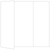 Crest Solar White Gate Fold Invitation Style A (5 x 7) - 10/Pk