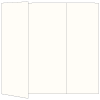 Crest Natural White Gate Fold Invitation Style A (5 x 7) - 10/Pk