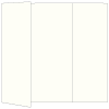 Textured Bianco Gate Fold Invitation Style A (5 x 7) - 10/Pk