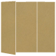 Natural Kraft Gate Fold Invitation Style A (5 x 7) 10/Pk