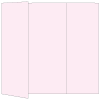Pink Feather Gate Fold Invitation Style A (5 x 7)