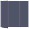 Navy Gate Fold Invitation Style A (5 x 7)