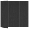 Eames Graphite (Textured) Gate Fold Invitation Style A (5 x 7)