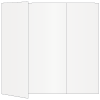 Pearlized White Gate Fold Invitation Style A (5 x 7)