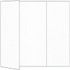Metallic Snow Gate Fold Invitation Style A (5 x 7)